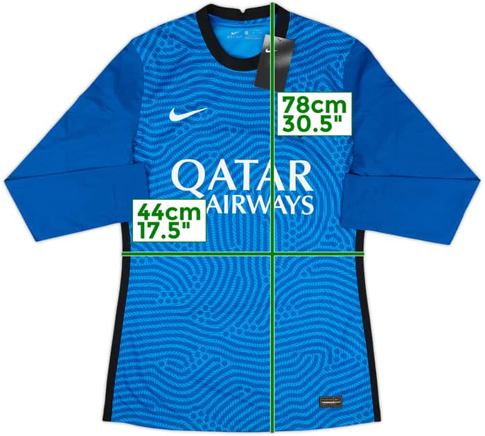 2020-21 Roma Authentic GK Shirt (M)