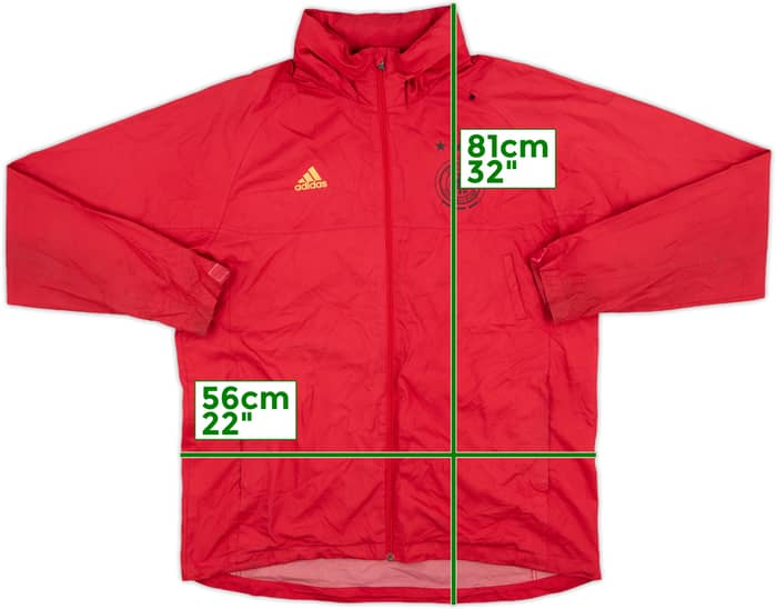 2008-09 Germany adidas Hooded Rain Jacket - 7/10 - (XL)