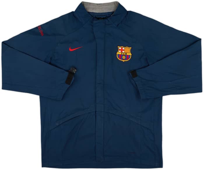 2006-07 Barcelona Nike Rain Jacket - 7/10 - (S)