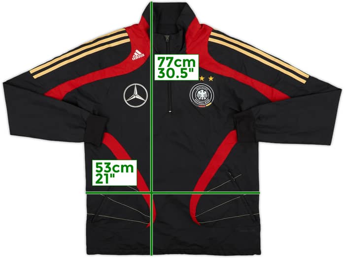 2007-08 Germany adidas 1/4 Zip Drill Top - 6/10 - (M)