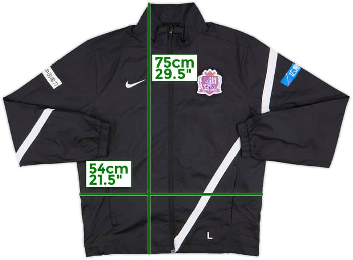 2012-13 Sanfrecce Hiroshima Player Issue Nike Track Jacket - 8/10 - (L)