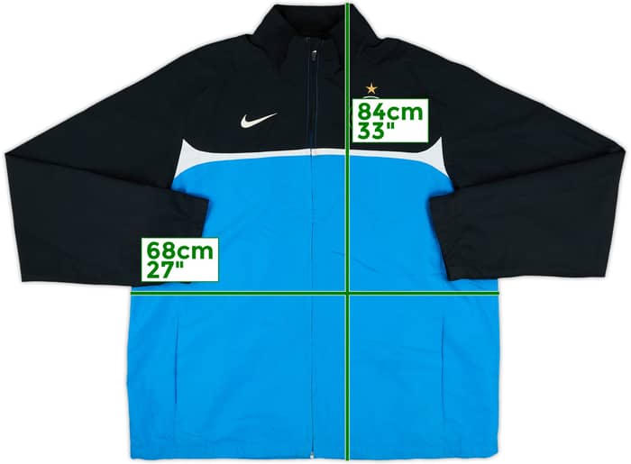 2010-11 Inter Milan Nike Track Jacket - 8/10 - (XL)
