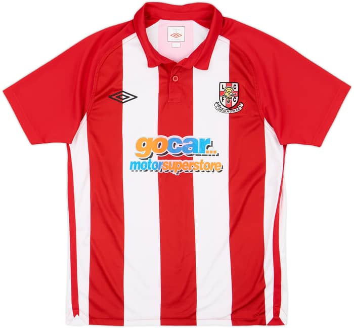 2010-11 Lincoln City Home Shirt - 8/10 - (S)