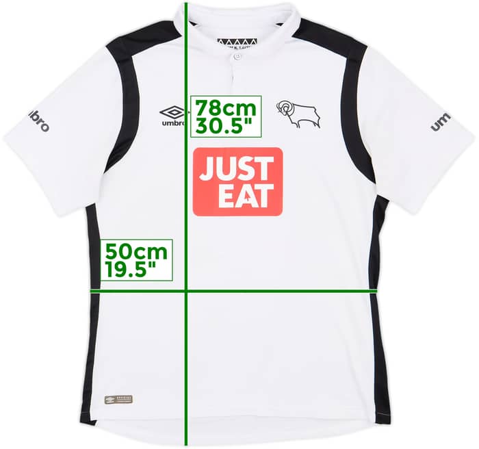 2016-17 Derby County Home Shirt - 5/10 - (L)
