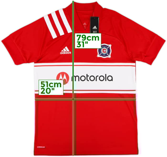 2019 Chicago Fire Home Shirt (M)