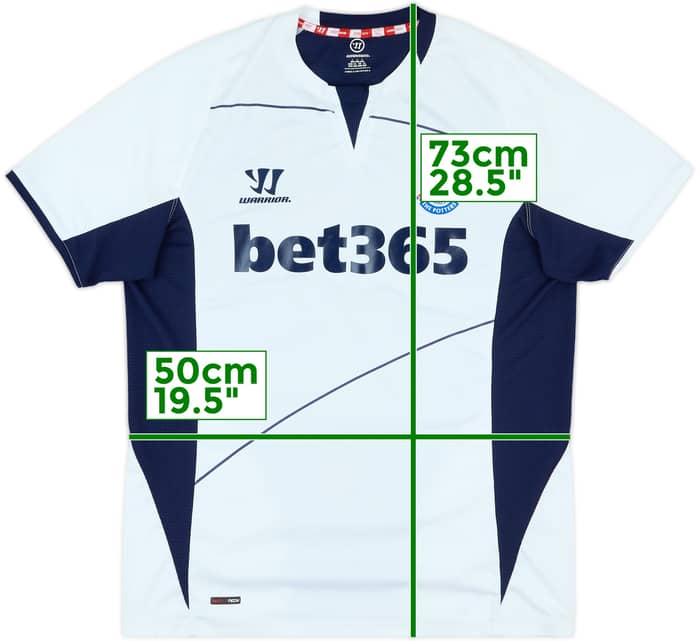 2014-15 Stoke City Warrior Training Shirt - 8/10 - (L)