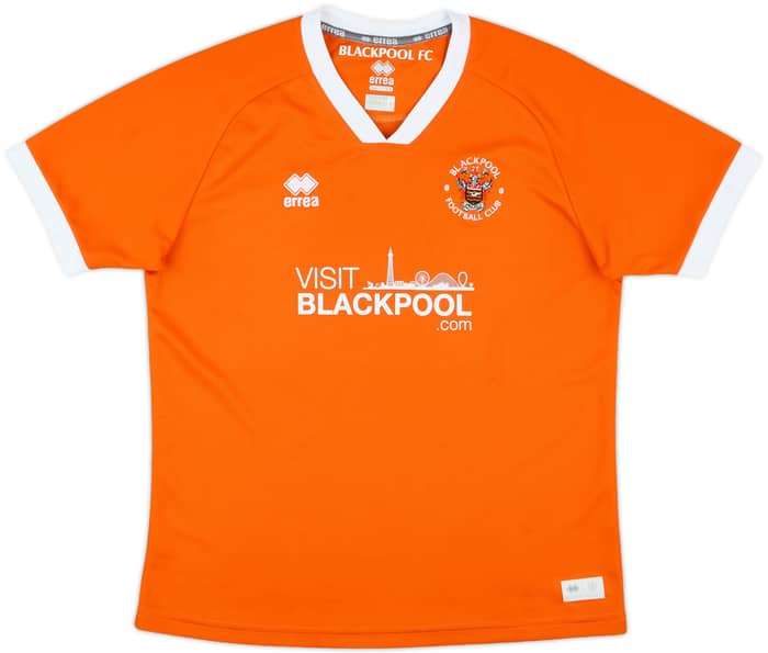 2019-20 Blackpool Home Shirt - 8/10 - (XS)