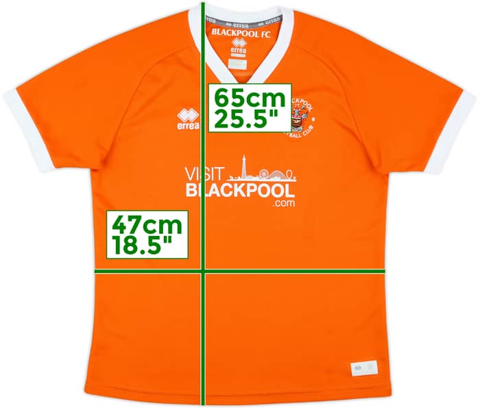 2019-20 Blackpool Home Shirt - 8/10 - (XS)