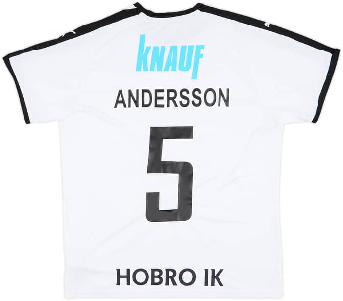 2020-21 Hobro IK Away Shirt Andersson #5 - 9/10 - (L)