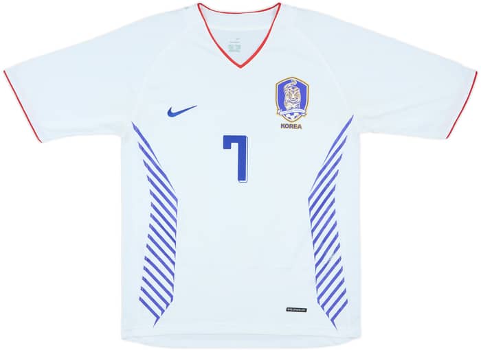 2006-08 South Korea Away Shirt Ji Sung #7 - 8/10 - (M)