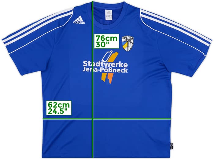 2009-10 Carl Zeiss Jena adidas Training Shirt - 9/10 - (XL)