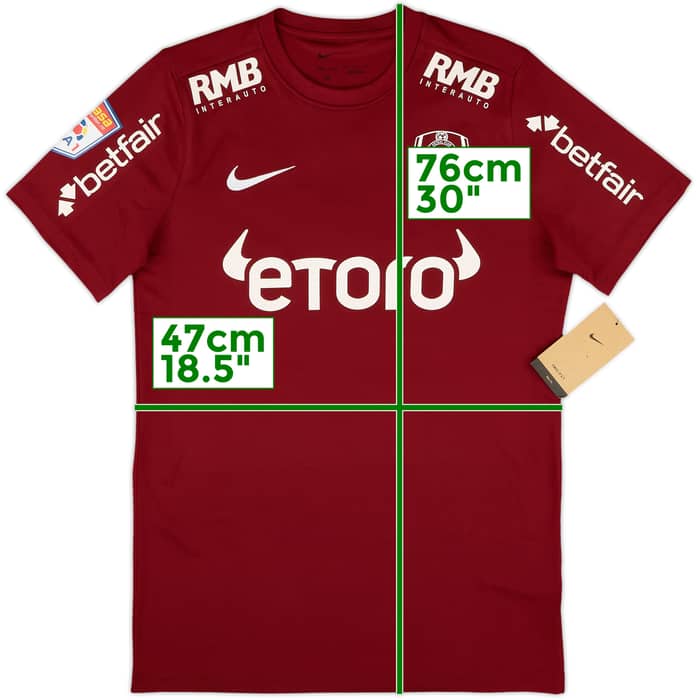 2021-23 Cluj Home Shirt Bordeianu #37 (M)