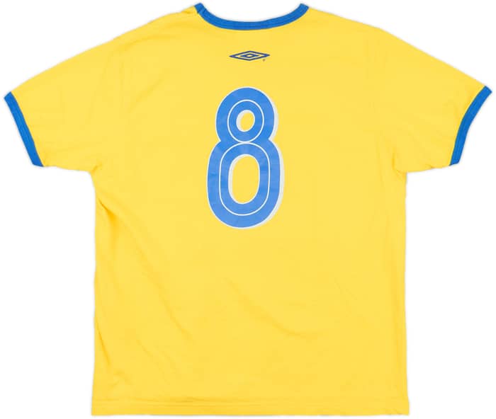 2003-04 Sweden Umbro Cotton Tee #8 - 8/10 - (S)
