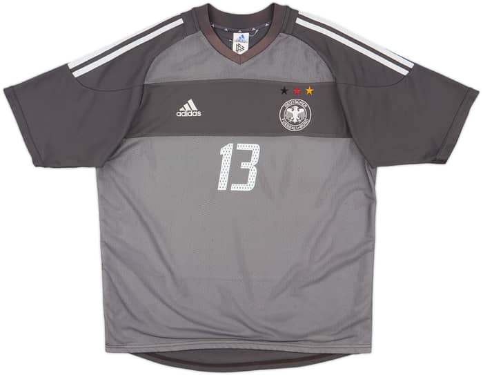 2002-04 Germany Away Shirt Ballack #13 - 9/10 - (XL)