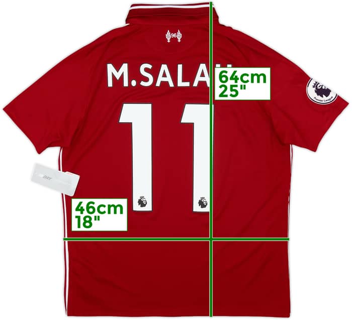 2018-19 Liverpool Home Shirt M.Salah #11 (XL.Boys)