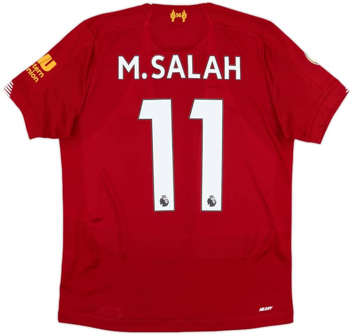 2019-20 Liverpool Home Shirt M.Salah #11 - 10/10 - (XL.Boys)