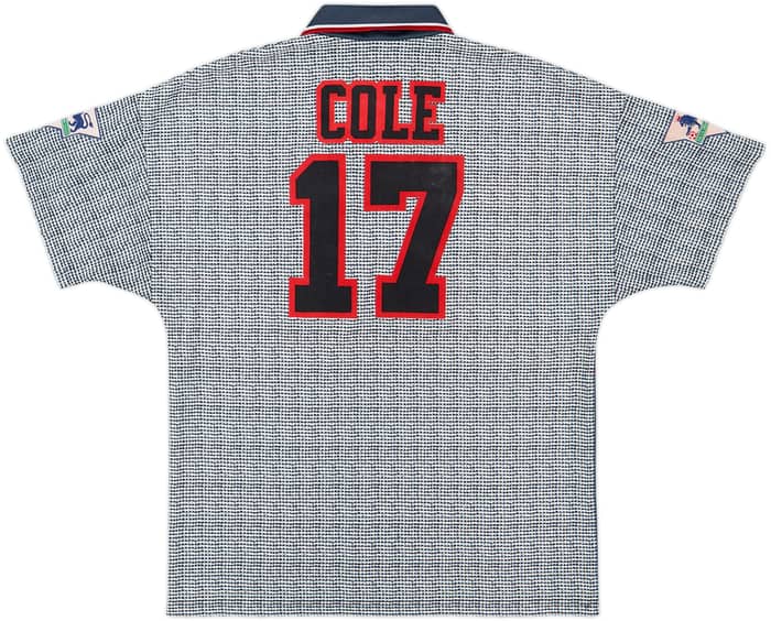 1995-96 Manchester United Away Shirt Cole #17 - 9/10 - (M)