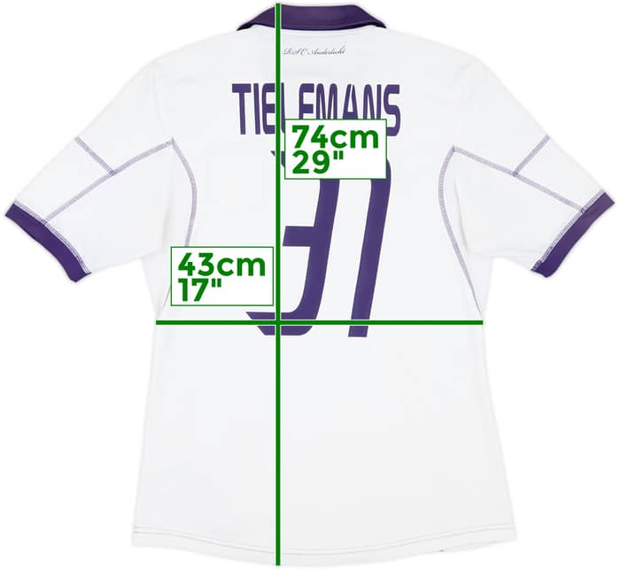 2013-14 Anderlecht Away Shirt Tielemans #31 - 8/10 - (S)