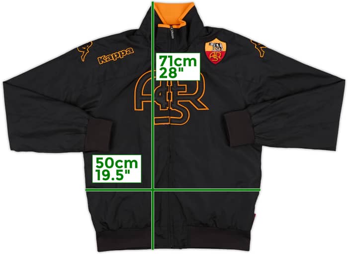 2011-12 Roma Kappa Track Jacket - 8/10 - (S)