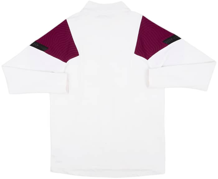 2020-21 Paris Saint-Germain x Air Jordan 1/4 Zip Drill Top - 5/10 - (L)
