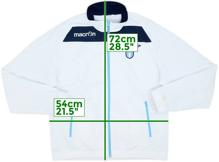2014-15 Lazio Macron Track Jacket - 5/10 - (M)