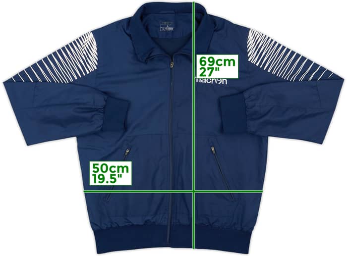 2014-15 Napoli Macron Track Jacket - 3/10 - (L)