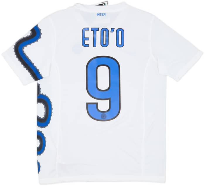 2010-11 Inter Milan Away Shirt Eto'o #9 (XL.Boys)
