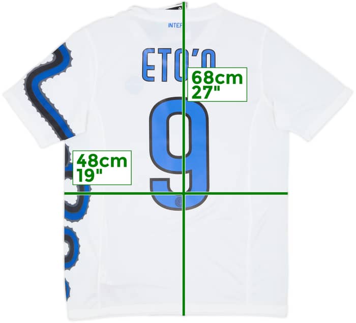 2010-11 Inter Milan Away Shirt Eto'o #9 (XL.Boys)
