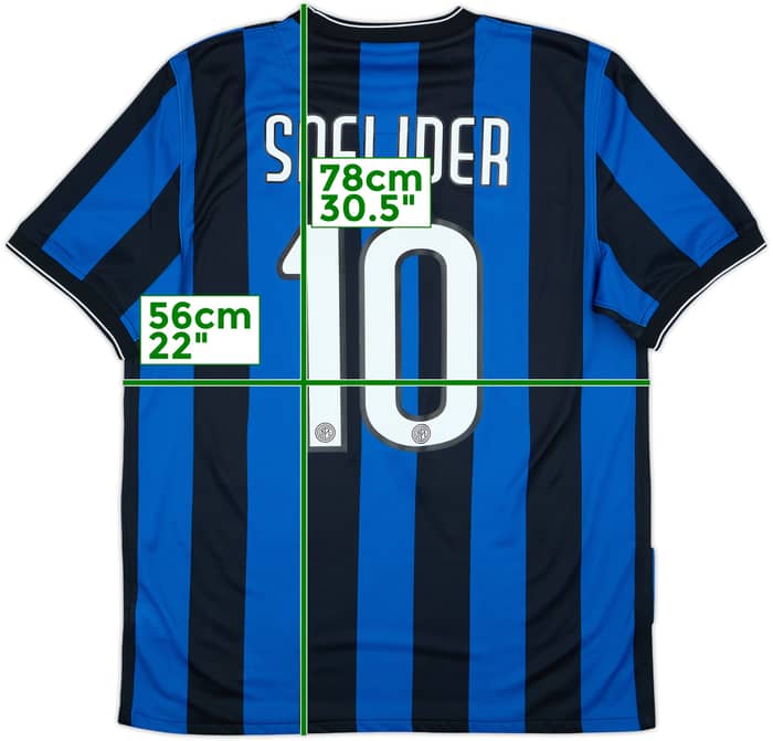 2009-10 Inter Milan Home Shirt Sneijder #10 (L)