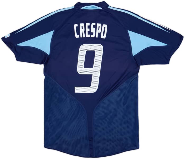 2004-05 Argentina Away Shirt Crespo #9 - 9/10 - (M)