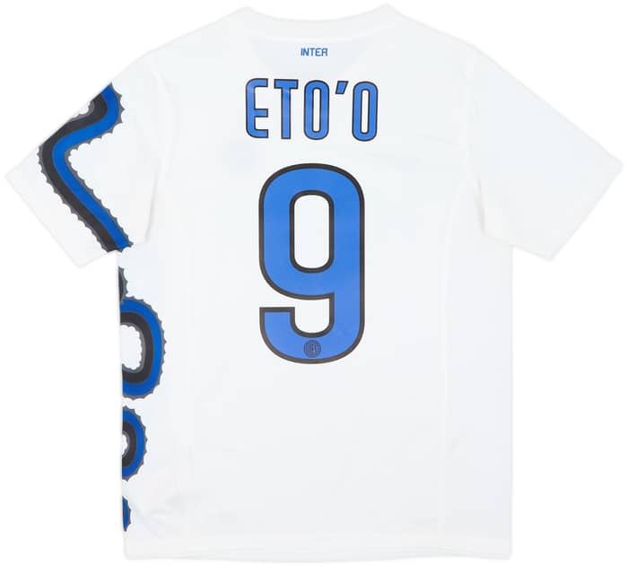 2010-11 Inter Milan Away Shirt Eto'o #9 - 7/10 - (XL.Boys)