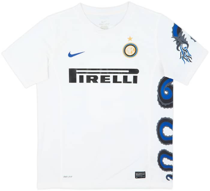 2010-11 Inter Milan Away Shirt Eto'o #9 - 7/10 - (XL.Boys)