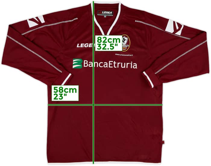2005-06 Arezzo Home L/S Shirt - 8/10 - (L)