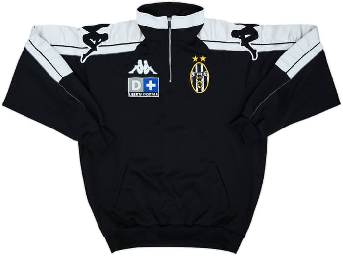1998-99 Juventus Kappa 1/4 Zip Drill Top - 8/10 - (XL)