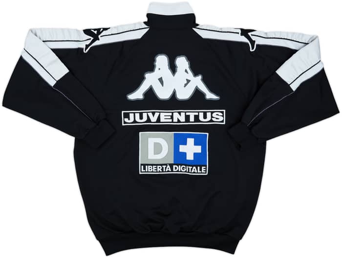 1998-99 Juventus Kappa 1/4 Zip Drill Top - 8/10 - (XL)