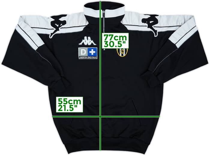 1998-99 Juventus Kappa 1/4 Zip Drill Top - 8/10 - (XL)
