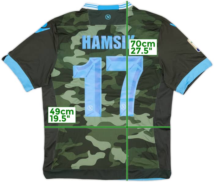 2019-20 Napoli Away Shirt Hamsik #17 - 4/10 - (XL)