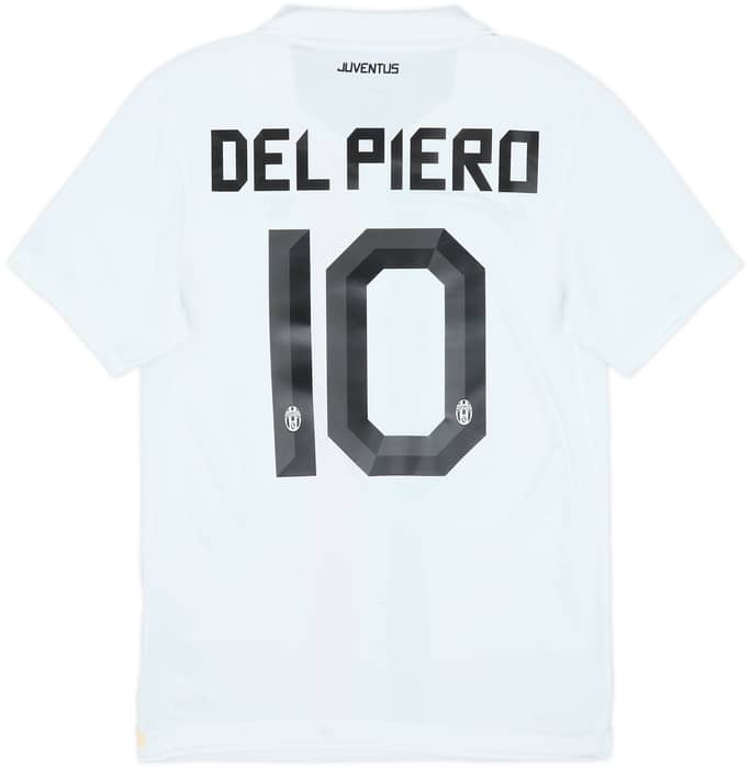 2010-12 Juventus Away Shirt Del Piero #10 - 7/10 - (S)