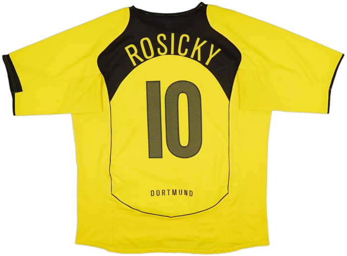 2004-05 Borussia Dortmund Home Shirt Rosicky #10 - 6/10 - (XXL)