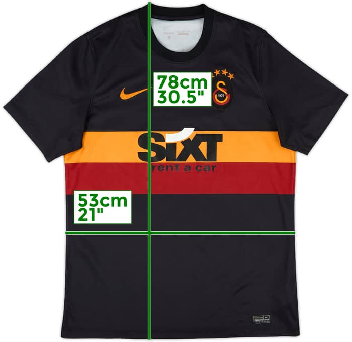 2021-22 Galatasaray Away Shirt - 9/10 - (L)