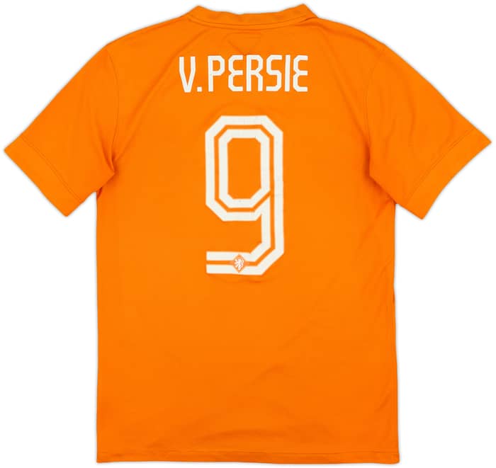 2014-15 Netherlands Home Shirt V.Persie #9 - 6/10 - (S)
