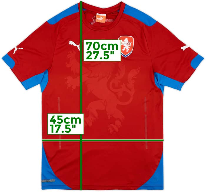 2014-15 Czech Republic Home Shirt - 6/10 - (M)