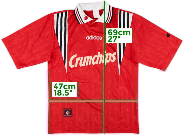 1996-98 Kaiserslautern Home Shirt #11 - 6/10 - (S)