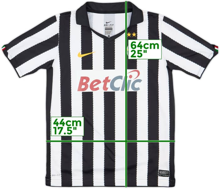2010-11 Juventus Home Shirt - 9/10 - (XL.Boys)