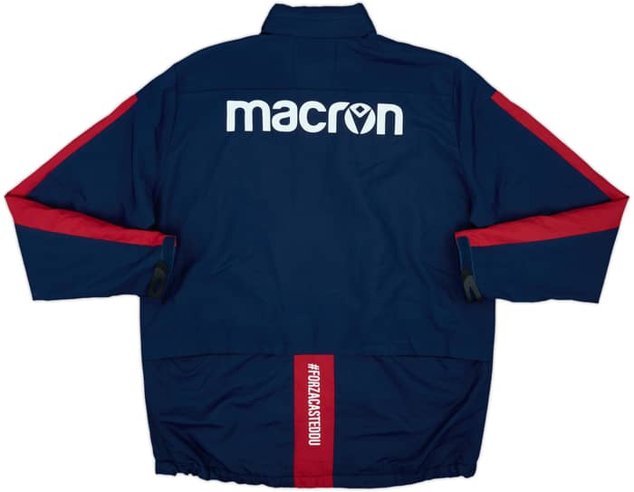 2019-20 Cagliari Macron Padded Bench Coat - 8/10 - (L)