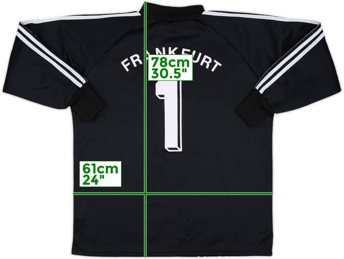 1998-99 adidas Template GK Shirt #1 (Frankfurt) - 8/10 - (L)