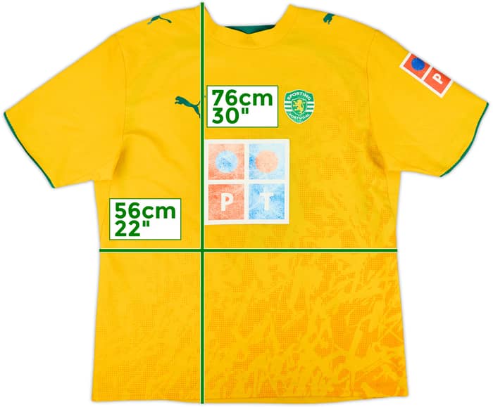 2006-07 Sporting CP Away Shirt - 5/10 - (L)