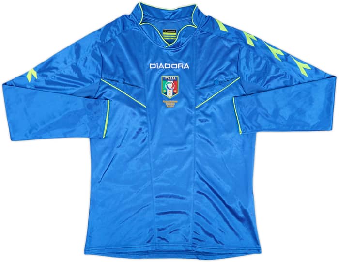 2000s Italy Diadora Referee L/S Shirt - 9/10 - (S)