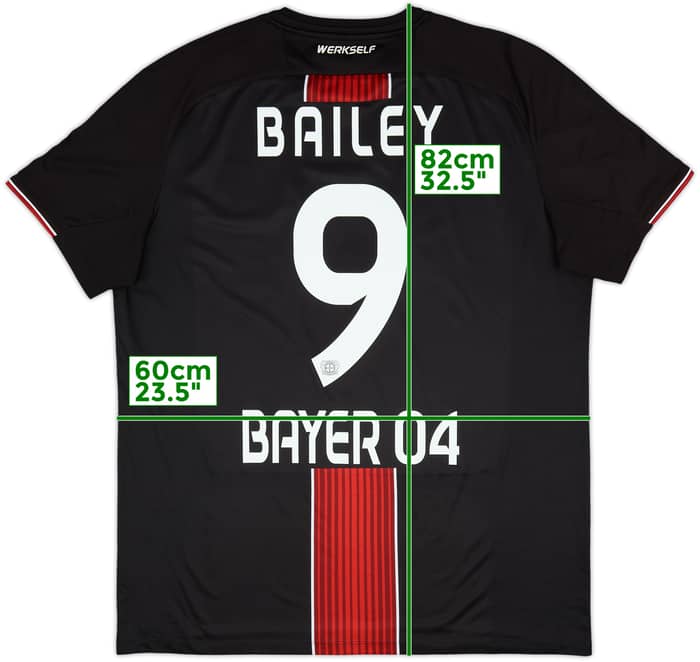 2019-20 Bayer Leverkusen Away Shirt Bailey #9 - 7/10 - (3XL)