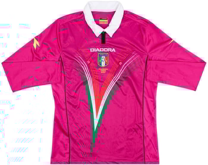 2011-12 Italy Diadora Referee L/S Shirt - 9/10 - (M)